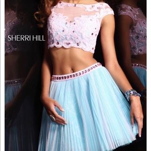 Never worn Sherri Hill two piece dress